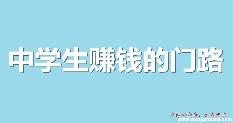 中學(xué)生賺錢(qián)的蹊徑，暑假賺錢(qián)的好方式,網(wǎng)賺項(xiàng)目最新